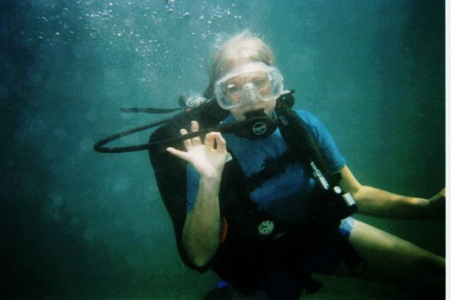 Diving for Lobster in Florida